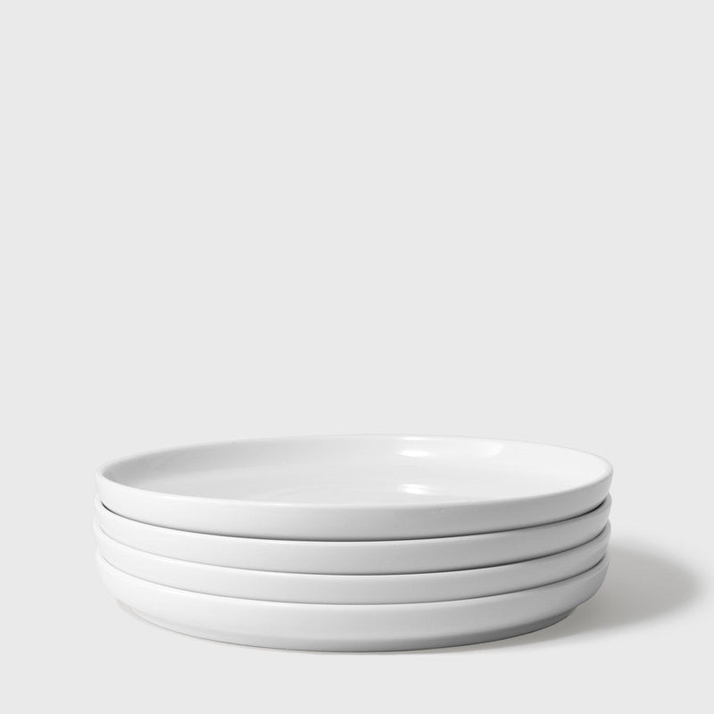 Public Goods Household Ceramic Lunch Plates (Set of 4)