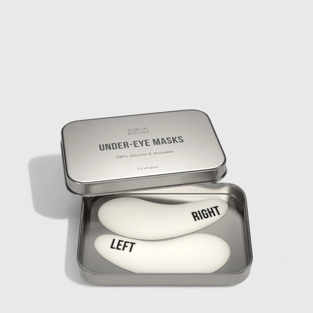 Public Goods Personal Care Reusable Under-Eye Masks