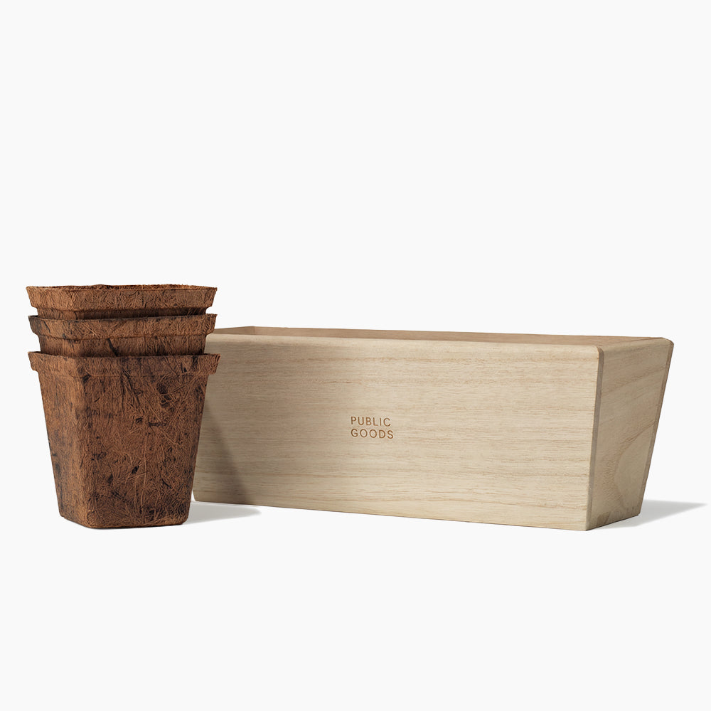 wooden herb planter indoor Wooden Herb Planter