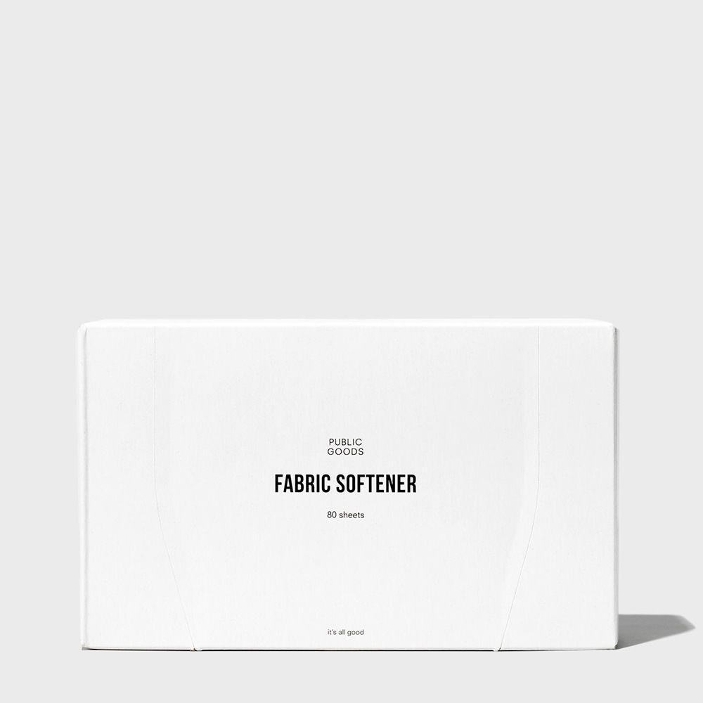 Public Goods Natural Fabric Softener Dryer Sheets | All-Natural Unscented Alternative