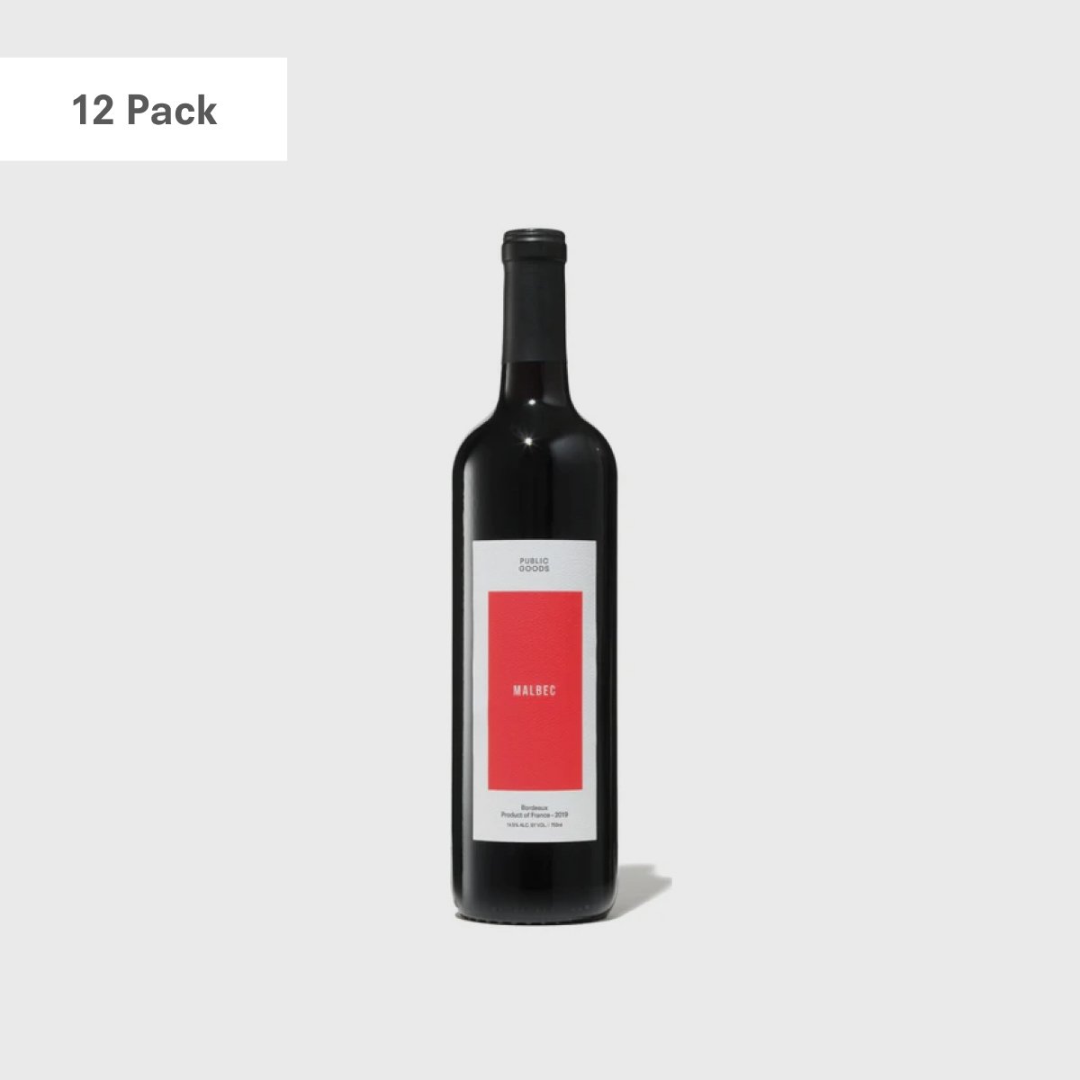 Public Goods Wine Malbec 12-Pack