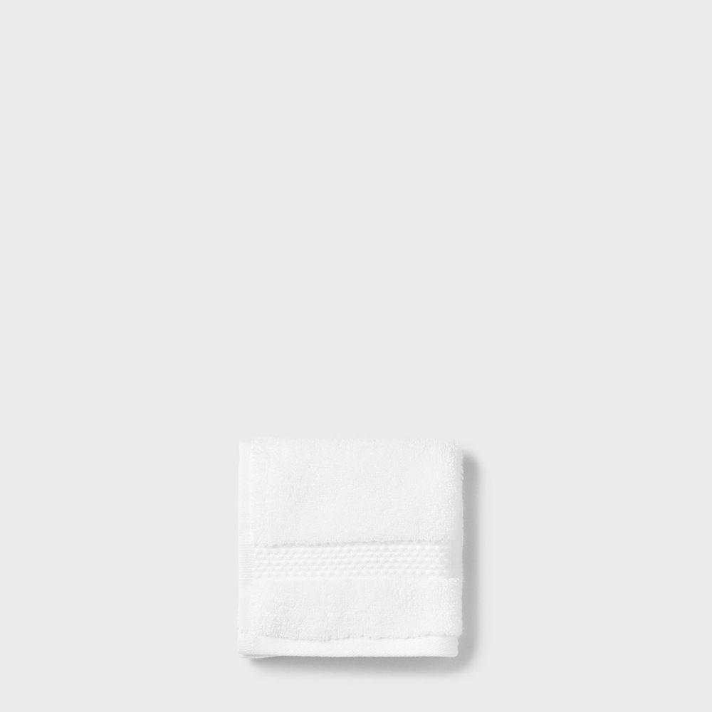 Public Goods White Turkish Washcloth | 100% Organic Turkish Cotton Bath Washcloth (12