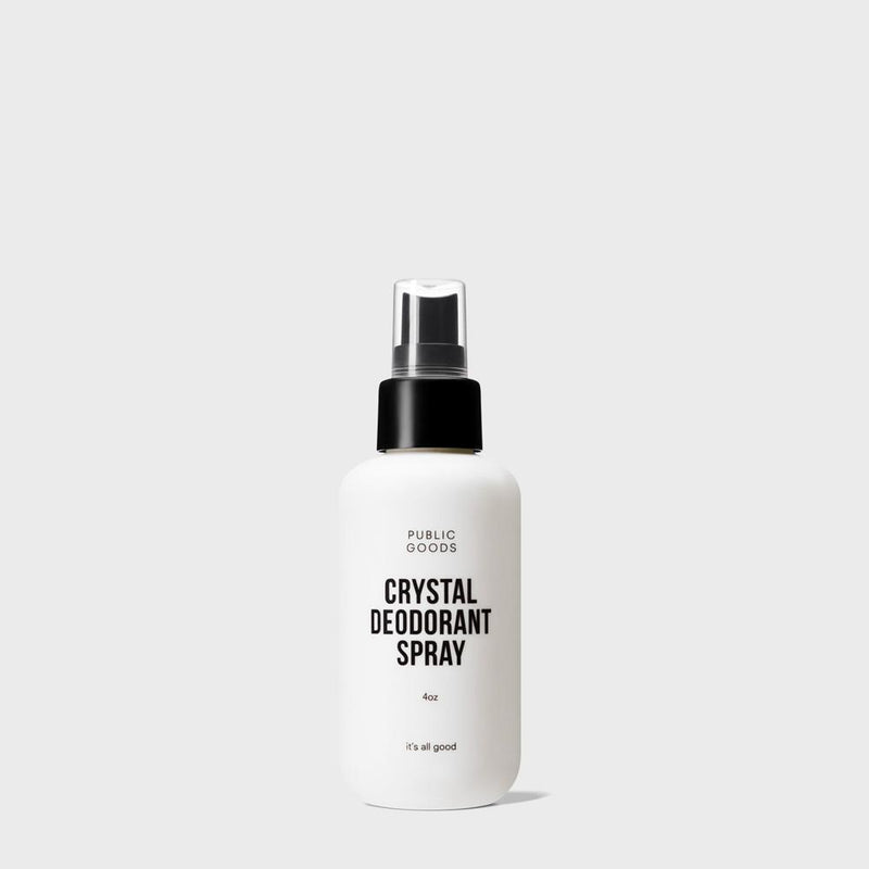 Public Goods Crystal Spray Deodorant | All Natural Mineral Salt in a Fresh Mist