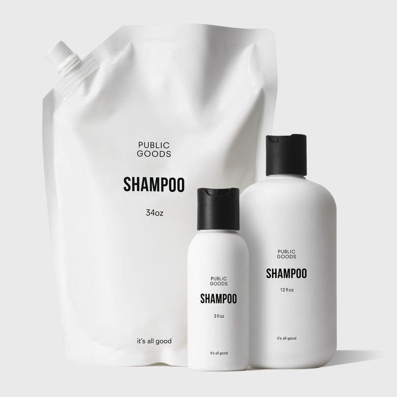 Public Goods Product Set Shampoo Travel + Home Set