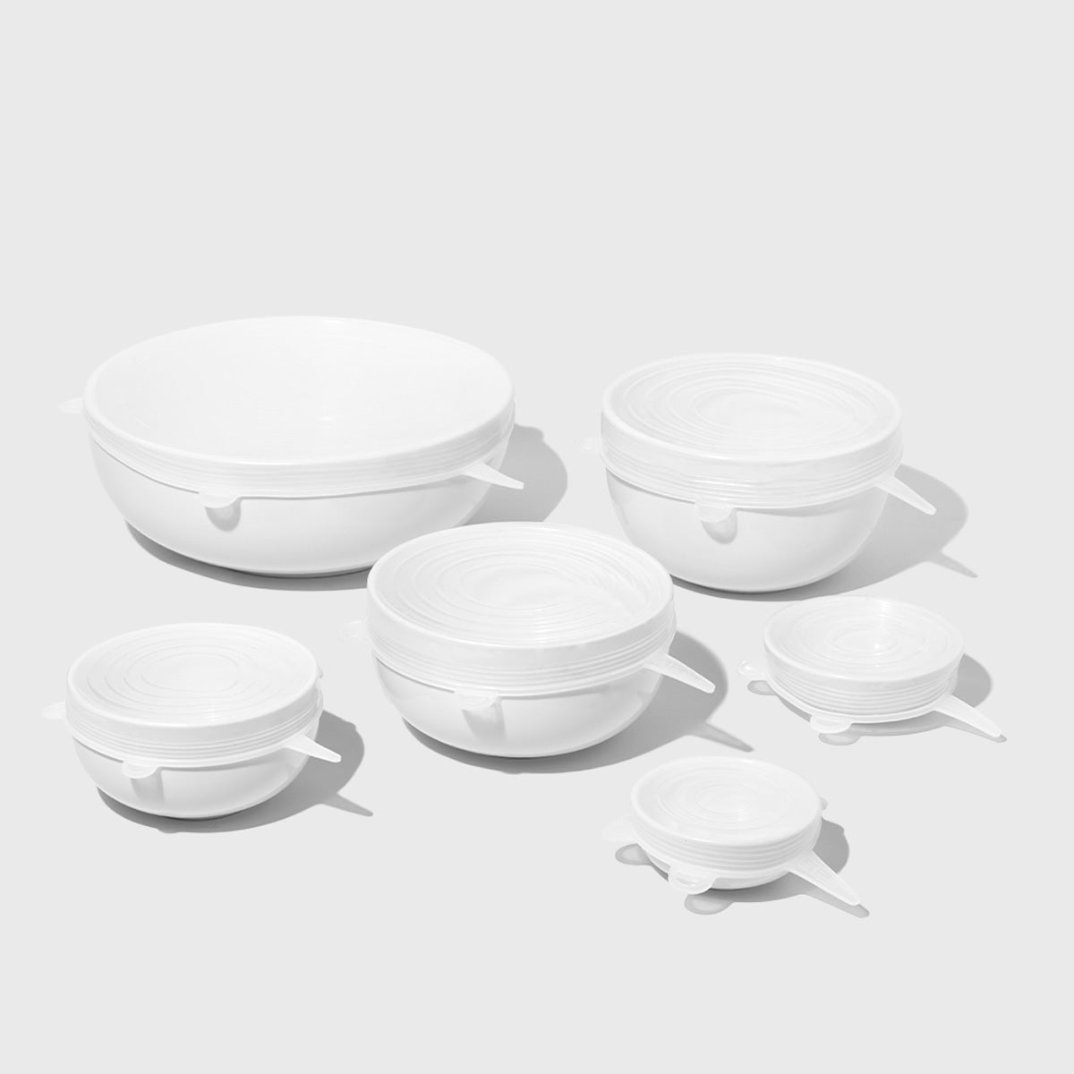 Public Goods Silicone Bowl Covers | Reusable 100% Food Grade Silicone