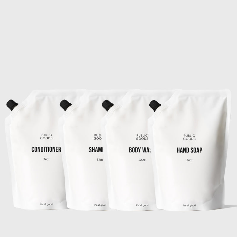 Bath & Body Essentials Refill Bundle – Public Goods