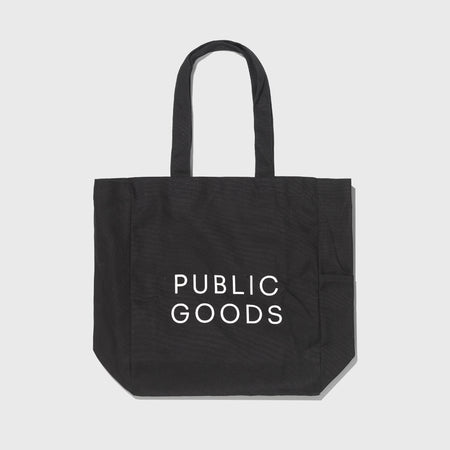 【関税&送料込】Patou Black Cotton Shopping Bag Patou | Patou canvas tote in organic cotton