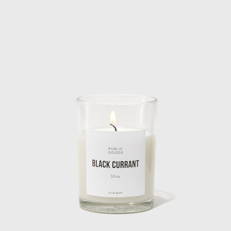 Public Goods Household Black Currant Soy Candle (3.5oz)