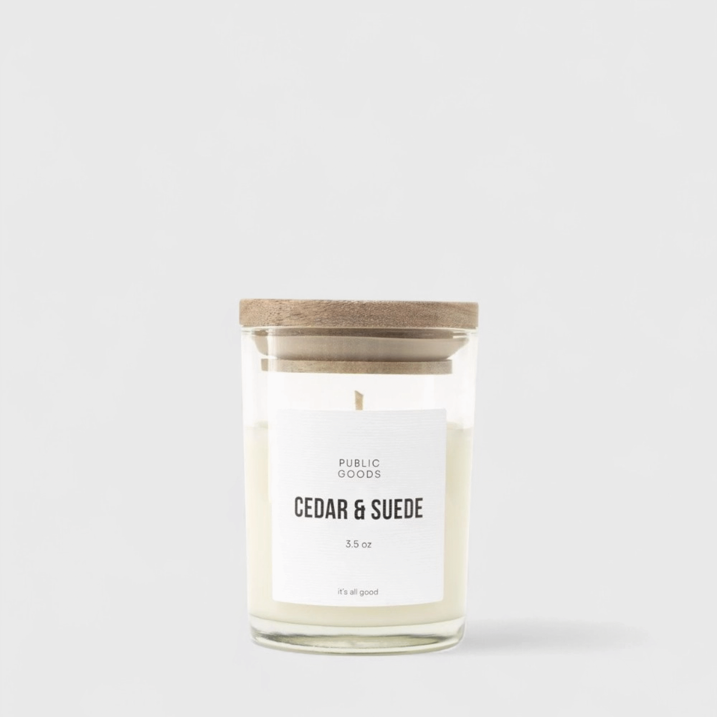 Public Goods Promo Candle + Notebook (Free)