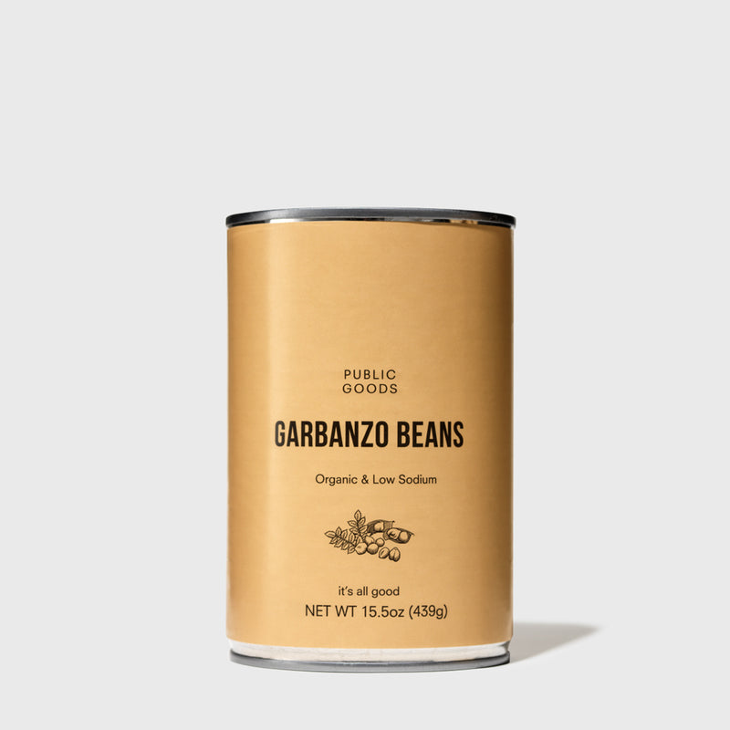 Public Goods Grocery Organic Garbanzo Beans