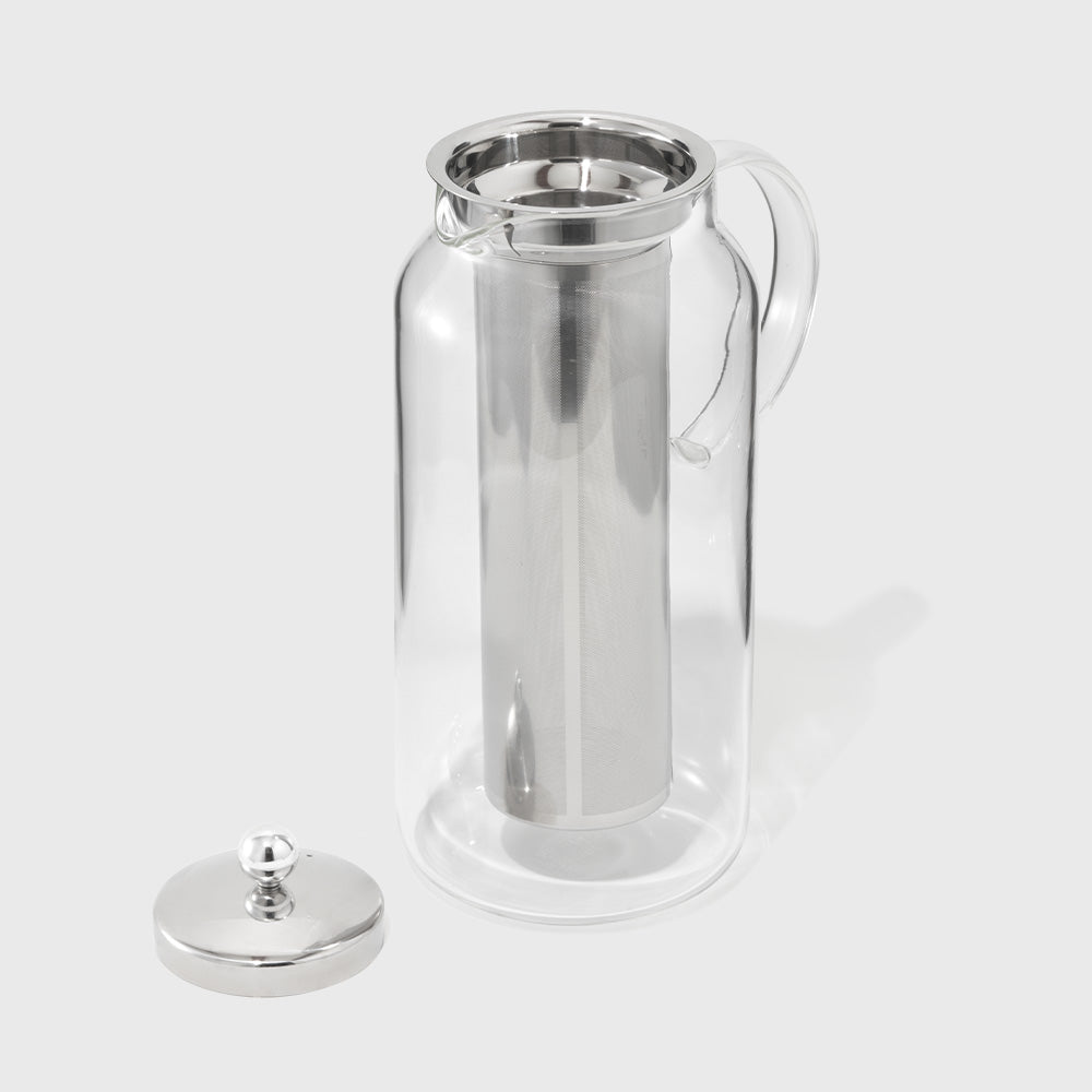 Glass Pitcher with Stainless Steel Infuser – Hydracy