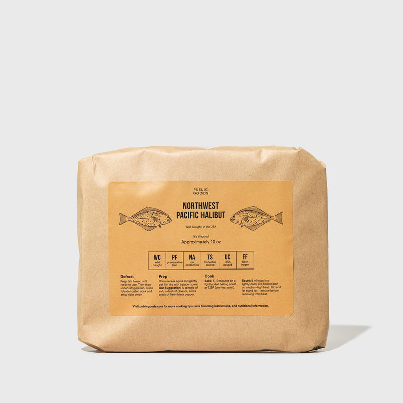 Public Goods Halibut Pack