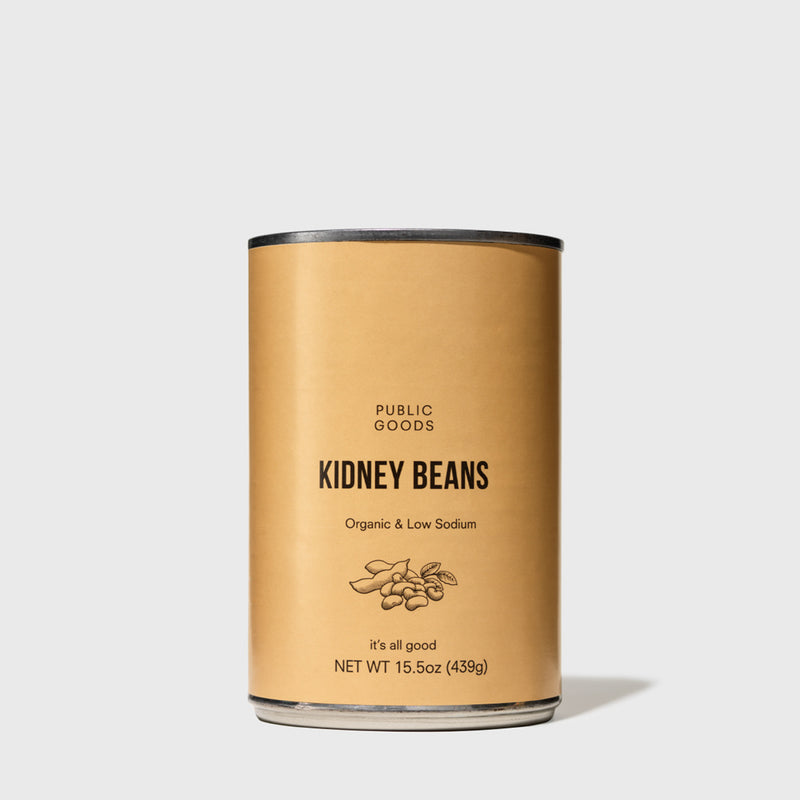 Public Goods Grocery Organic Kidney Beans