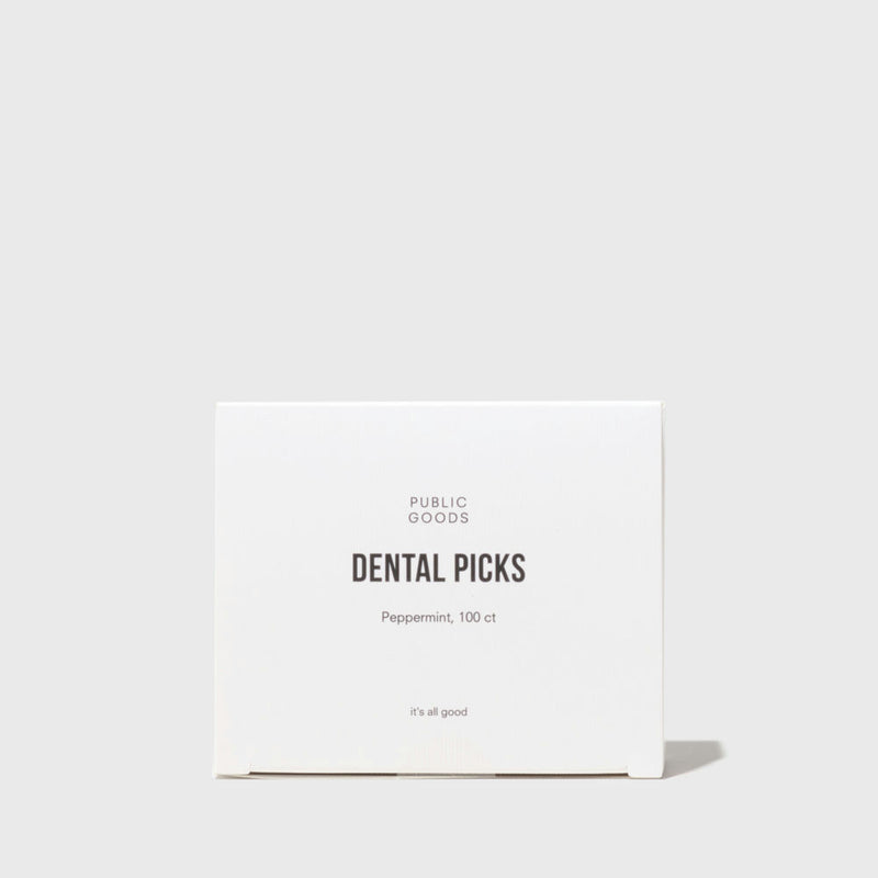 Public Goods Compostable Dental Picks