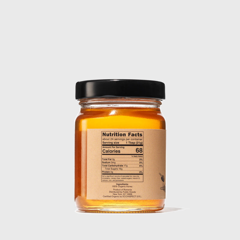 Public Goods Grocery Linden Flower Raw Honey