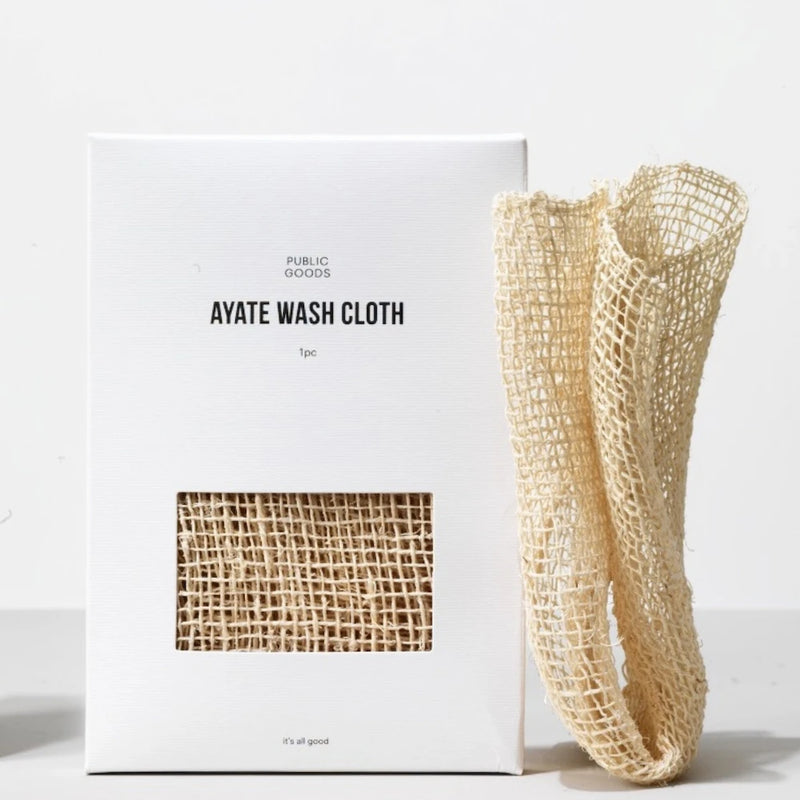 Public Goods Personal Care Ayate Washcloth