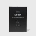 Public Goods Metal Bag Clips (9 pc) | Varying Sizes Great for Chips, Bread & More