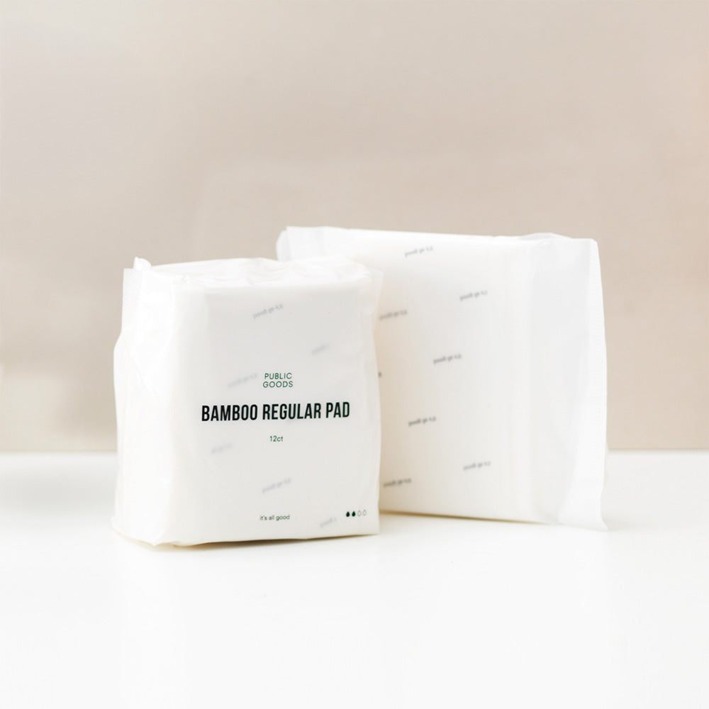 Bamboo Regular Maxi Pads 12ct (1 pack)