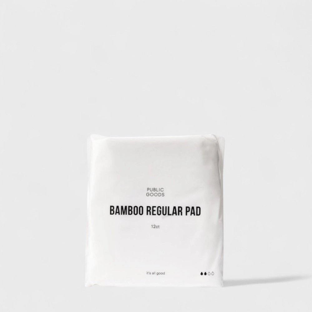 Public Goods Personal Care Bamboo Regular Maxi Pads