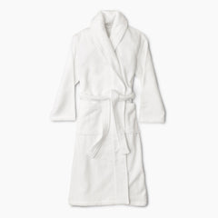 Public Goods Household Organic Cotton White Bathrobe