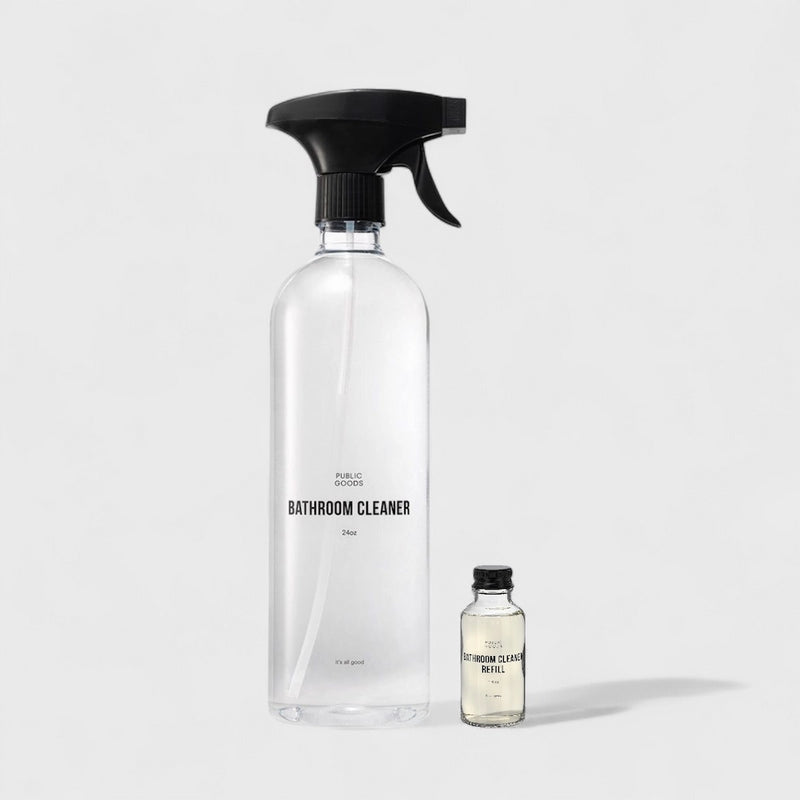 Public Goods Product Set Bathroom Cleaner + Refill Kit