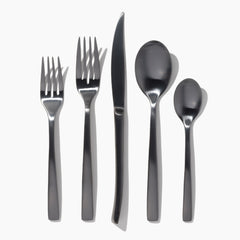 Public Goods Household 18/10 Stainless Steel Forged Flatware Set