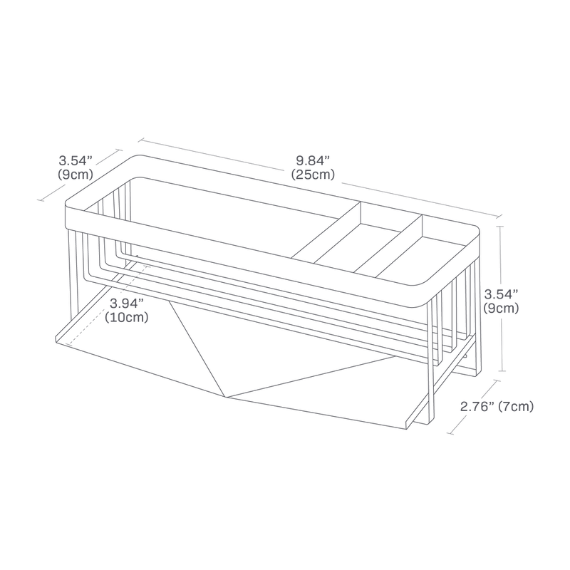 Yamazaki Home Sponge Holder Yamazaki Sponge & Bottle Holder