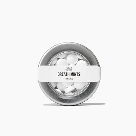 Public Goods Breath Mints at Public Goods