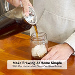 Public Goods Glass Cold Brew Coffee Maker With Infuser