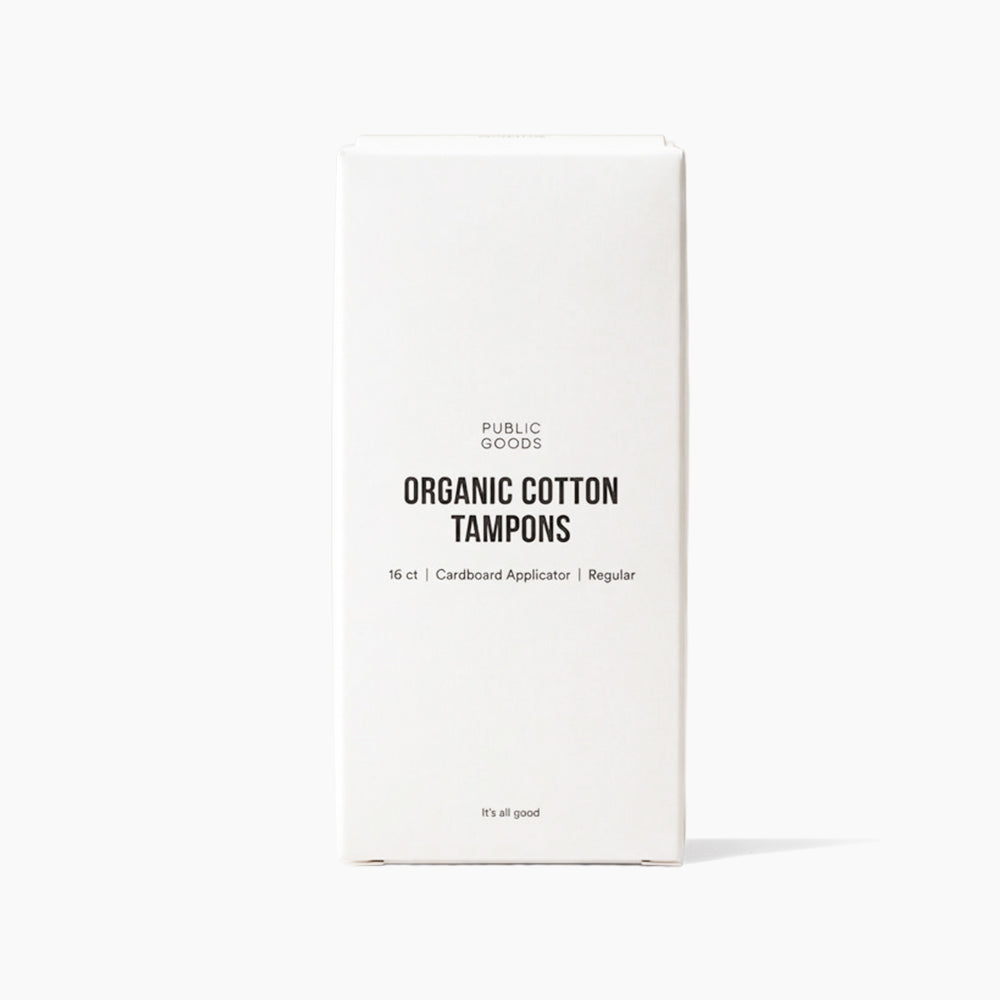 Public Goods Personal Care Organic Cotton Tampons