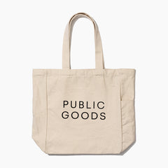 Public Goods Household Organic Cotton Canvas Tote Bag