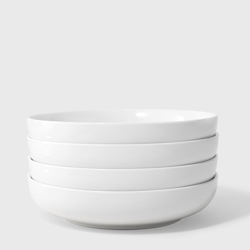 Public Goods Household Ceramic Dinner Bowls (Set of 4)