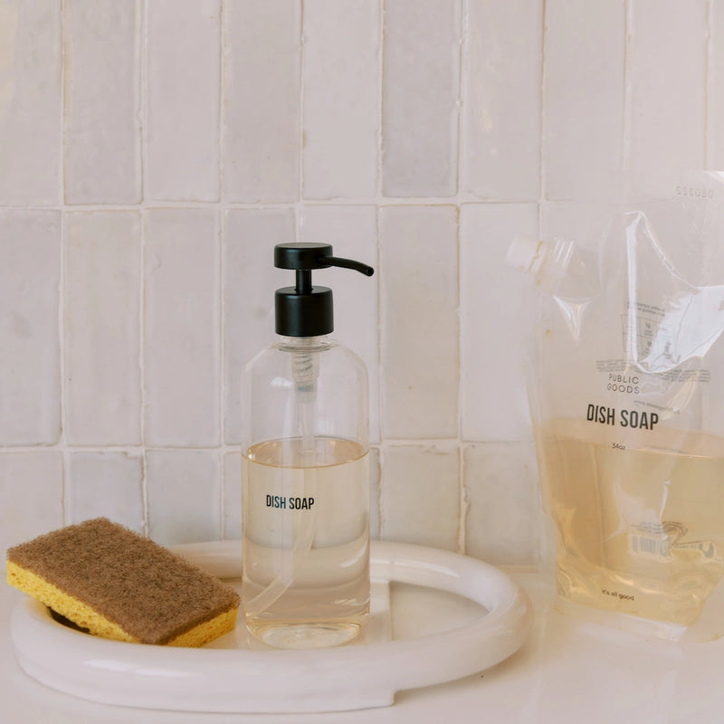Public Goods Household Mandarin Basil Dish Soap