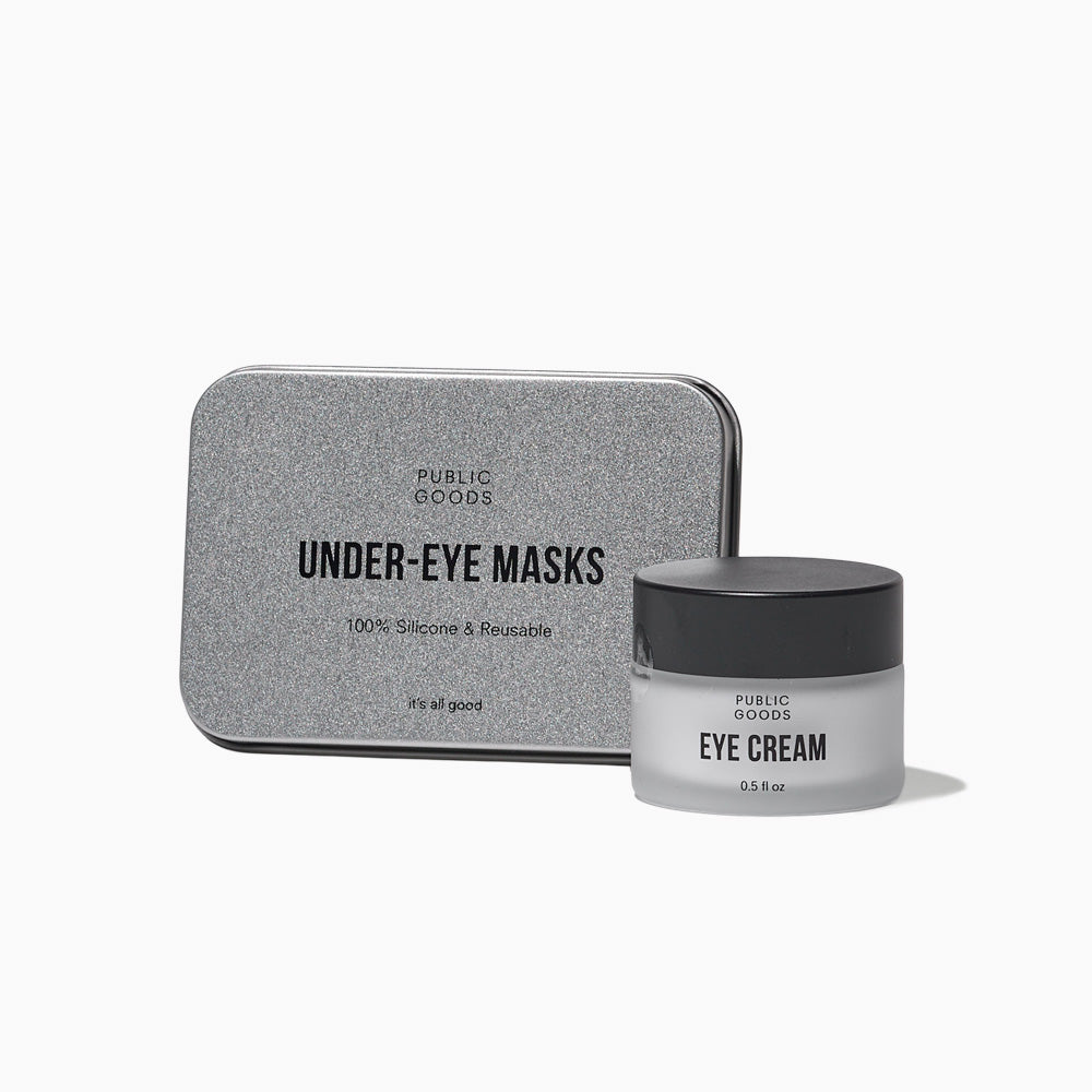 Public Goods Personal Care Reusable Under-Eye Masks