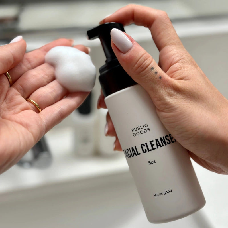 Public Goods Personal Care Foaming Facial Cleanser