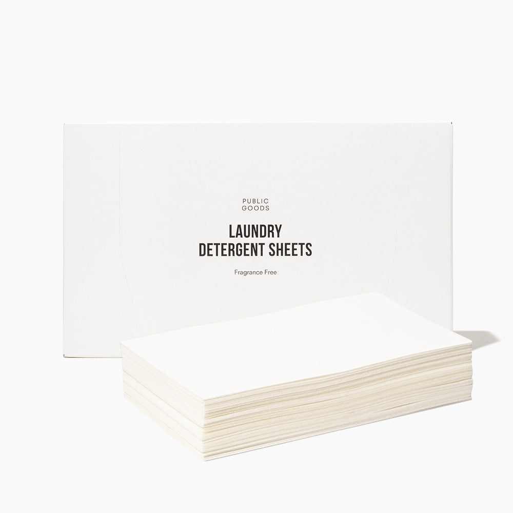 Public Goods Household Laundry Detergent Sheets