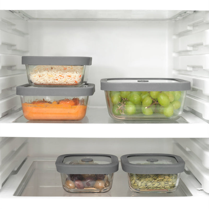 Glad Variety Pack Food Storage Containers for Everyday Use | Large Variety  Pack Food Containers | Clear Food Storage Containers Freezer Safe