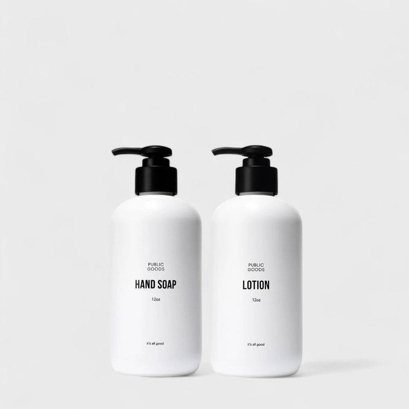Public Goods Personal Care Hand Soap & Lotion Set
