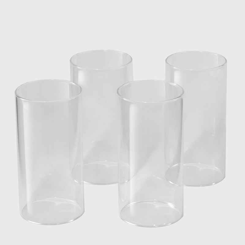 16 oz Glass Tumblers, Set of 4