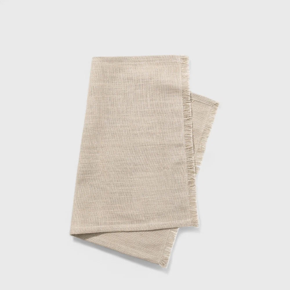 Public Goods Household Organic Cotton Khaki Placemats (Set of 4)