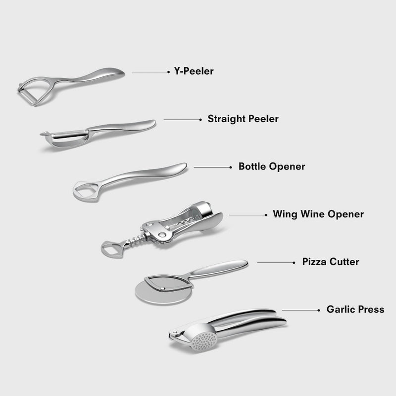 Public Goods Household Kitchen Tools Set (6 pc)