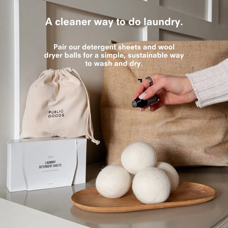 Public Goods Household Laundry Detergent Sheets
