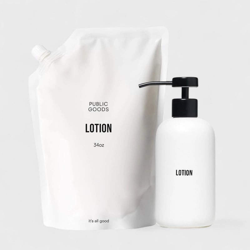 Public Goods Stoneware Lotion Dispenser