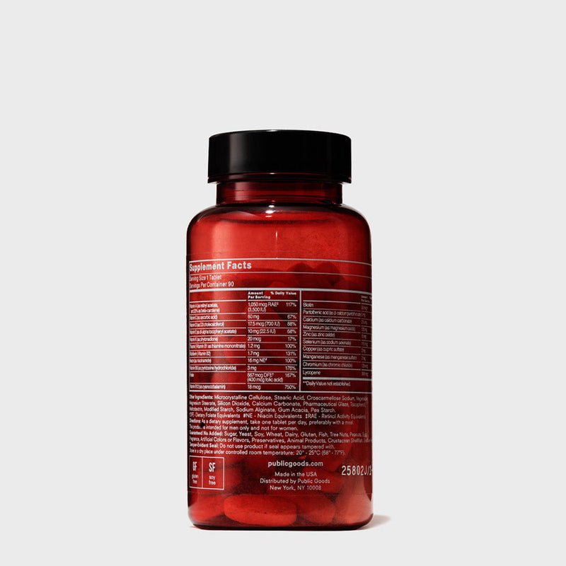 Public Goods Supplement Men's Daily