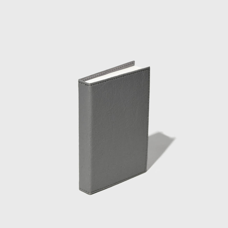 Public Goods Promo Free Grey Unlined Banana Leather Notebook (4" x 6")