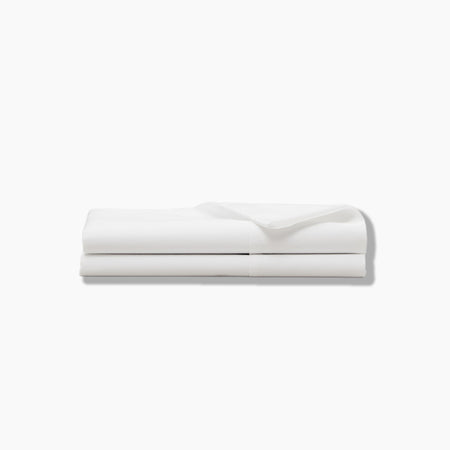 Organic Cotton White Pillow Case Set