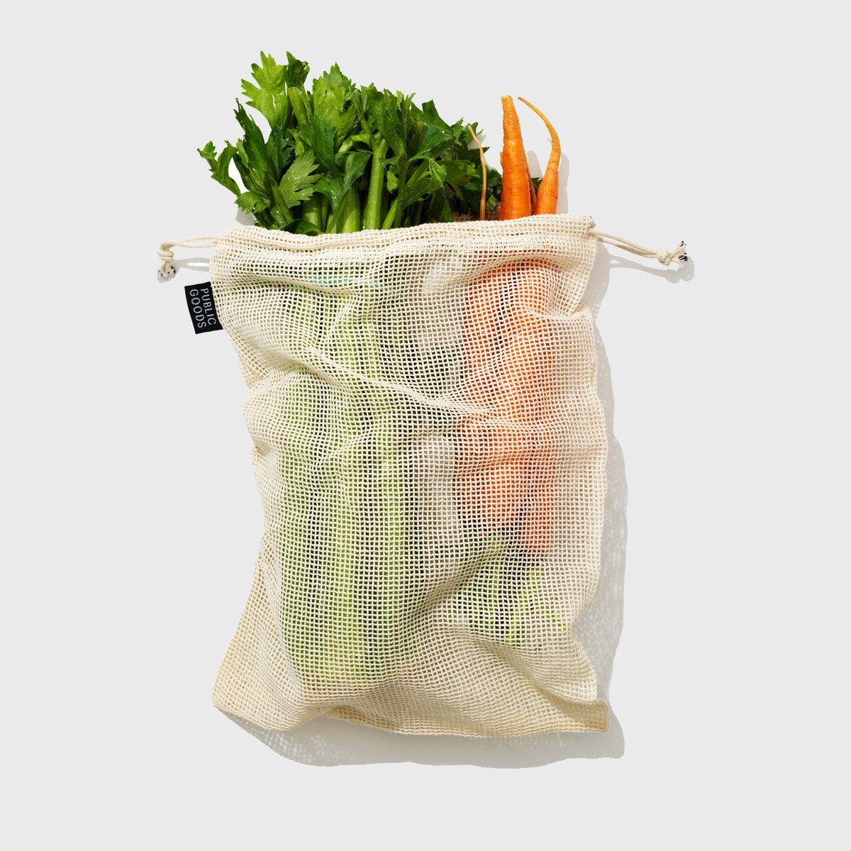 Public Goods Household Reusable Mesh Grocery Bag