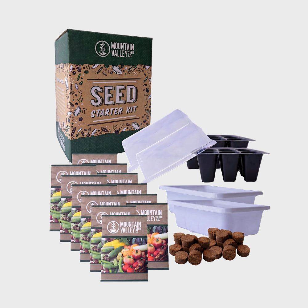 True Leaf Market Grow Kits Stoneware Planter & Seed Kit