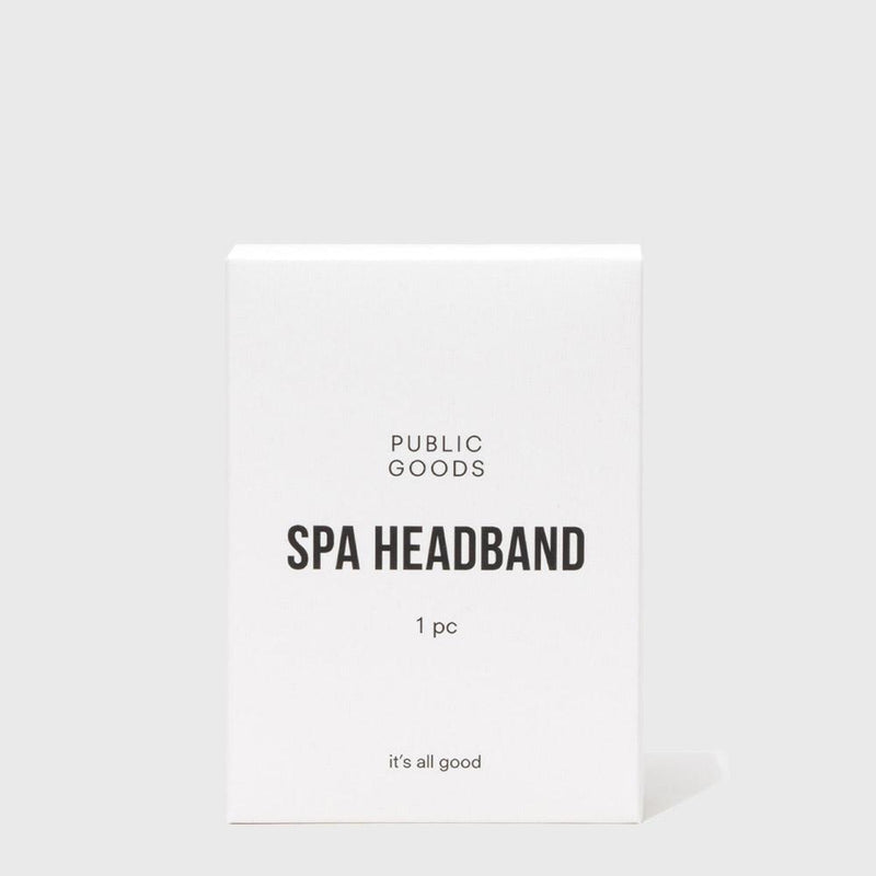 Public Goods Personal Care Spa Headband