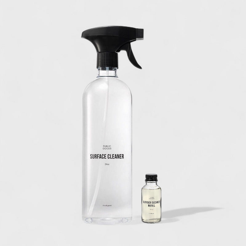 Public Goods Product Set Surface Cleaner + Refill Kit